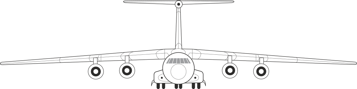 Jet in Flight Against Dramatic Black Background Clipart