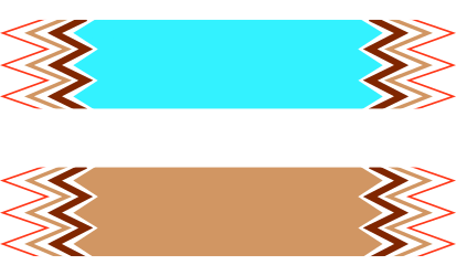 Native American Indian Tribal Pattern Clipart - Unique Borders and Miscellaneous Designs