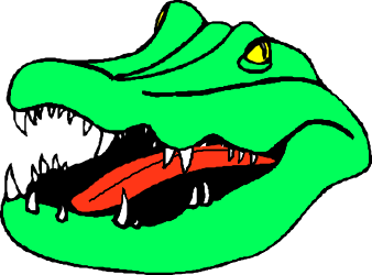 Green Monster with Big Mouth Clipart for Fun Projects