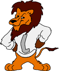 Lion in a Tie and Shirt Clipart - Perfect for Professional Themes
