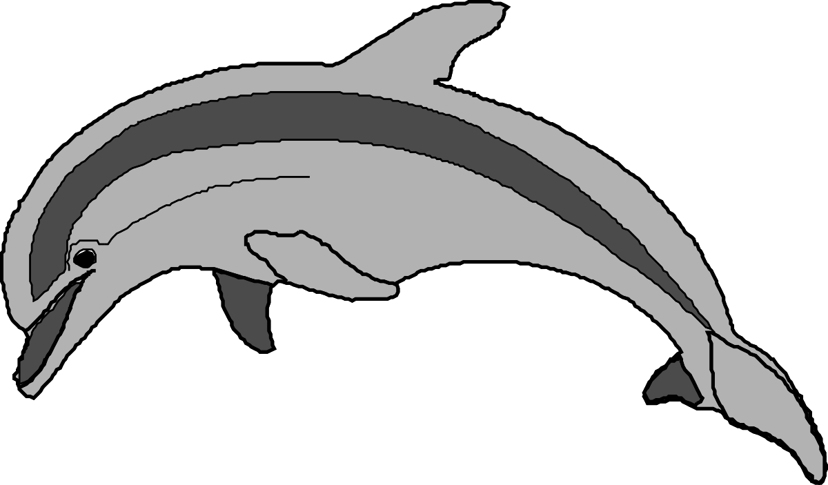 a dolphin and its baby clip art png transparent Dolphin and Baby Dolphin Clipart - Adorable Marine Life Imagery