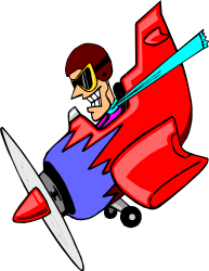 Flying Cartoon Character Clipart for Fun and Creativity