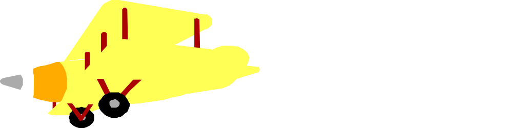 Yellow and White Map Clipart with Red Line