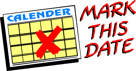 Calendar with Red Cross Icon - Perfect for Reminders and Alerts