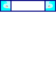 Smiley Face Clipart on Blue and White Sign - Vibrant Expressions