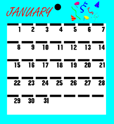 CALENDAR,CALNG004 clipart