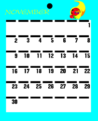 CALENDAR,CALNG070 clipart