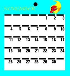 Calendar Month Numbers Clipart - Vibrant Designs for Every Occasion