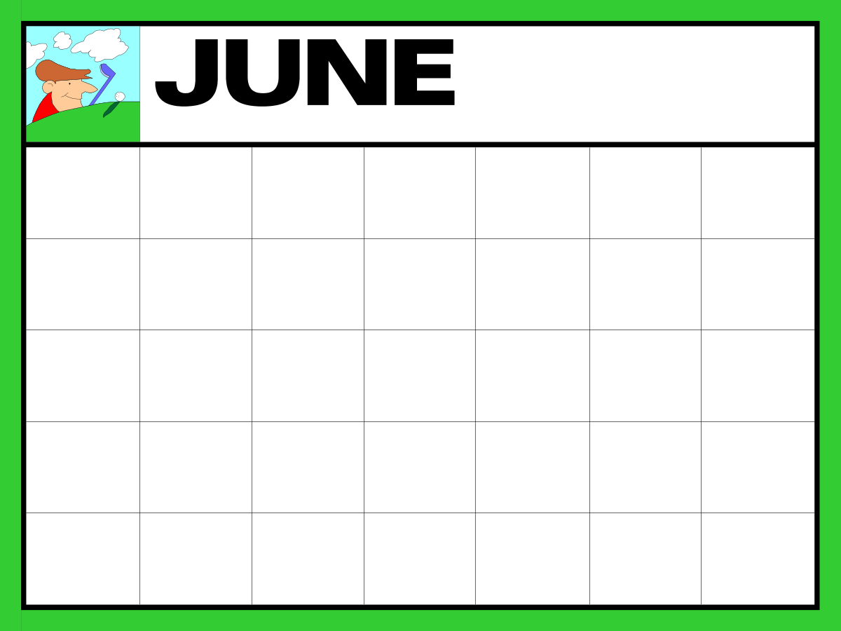 june - free printable templates clip art png transparent Free Printable Templates Clipart for June: Creative Designs for Every Project
