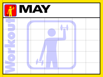Man Holding Hammer: Dynamic Construction Clipart