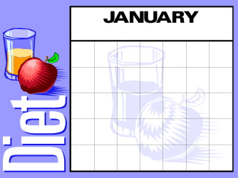 Juice Glass and Apple Clipart - Fresh and Vibrant Illustrations