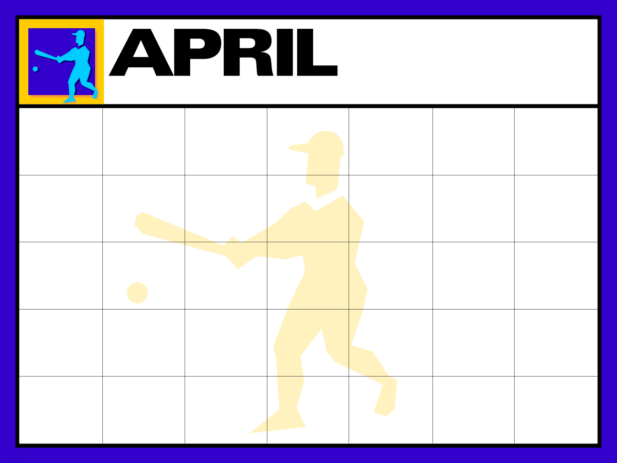 Baseball Player Hitting Ball Clipart - Dynamic Sports Illustration