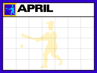 Baseball Player Hitting Ball Clipart - Dynamic Sports Illustration