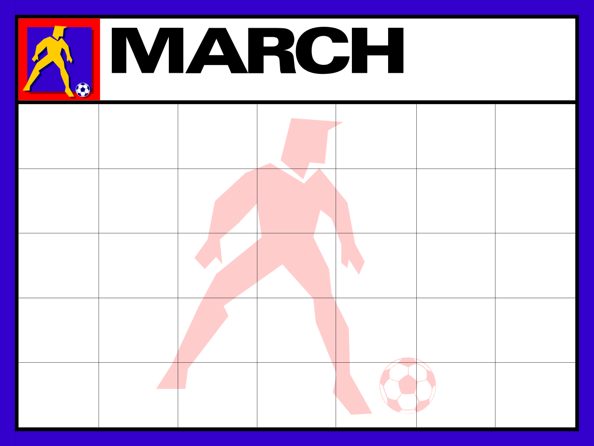 Football Match Clipart - Dynamic March Sporting Screenshots