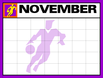 November Season Clipart: Vibrant Autumn Leaves and Cozy Scenes