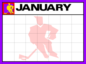 January Clipart: Celebrating the Winter Month with Seasonal Themes