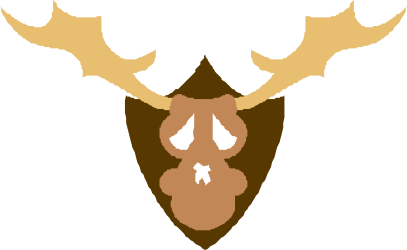 Deer Head with Antlers Clipart for Unique Designs