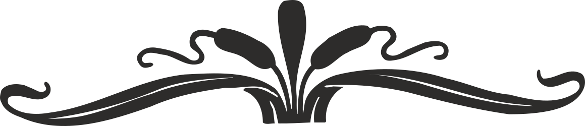 Cattail Borders and Bars Clipart - Creative Logo Designs