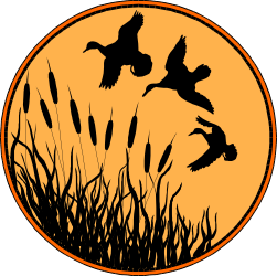 BIRDS,CATTAILS clipart