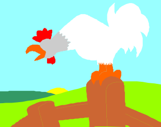 Flying Chicken Clipart: Unique and Playful Chicken Graphics