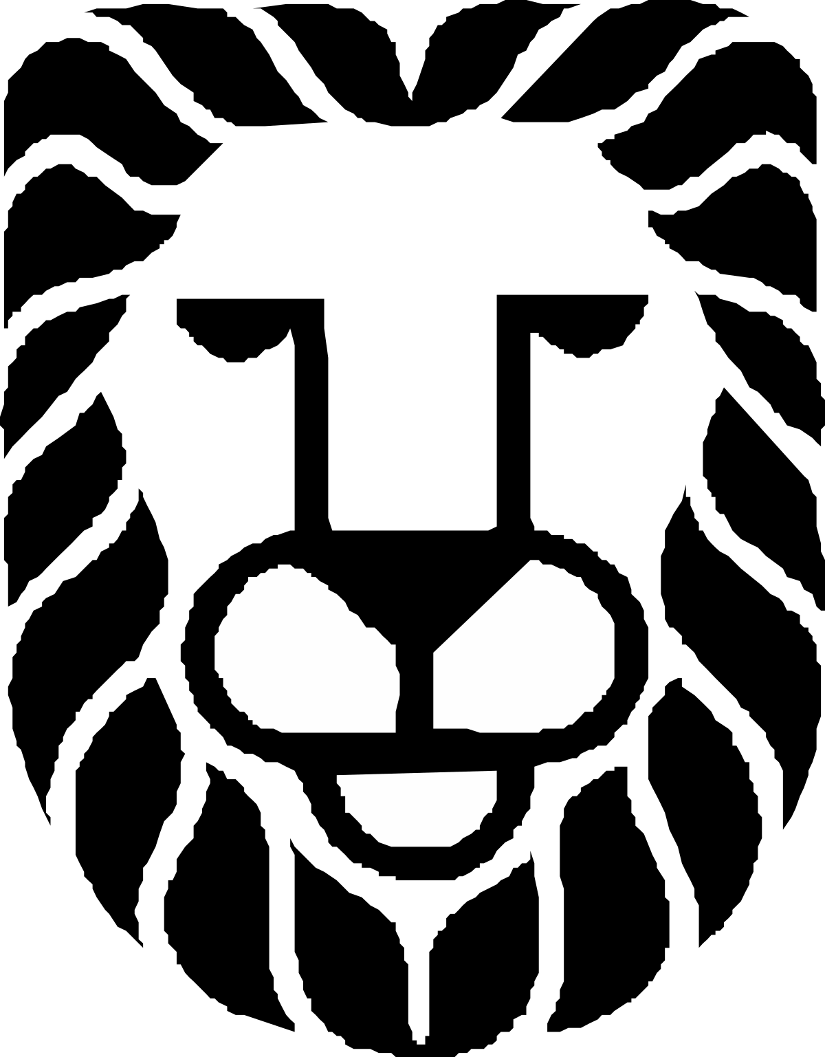 Black and White Face Clipart for Creative Projects