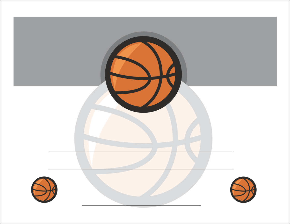 Basketball Ball Clipart  Dynamic Sports Illustrations for Your Projects