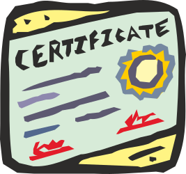 Certificate Clipart: Elegant Paper Designs for Professional Use