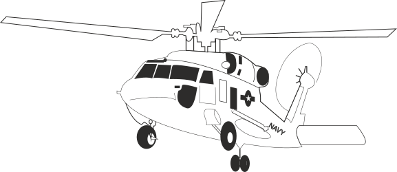 AIRCRAFT,HELICOPT,CH60 clipart