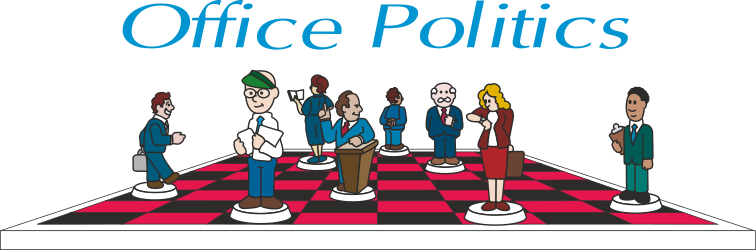 Business Borders and Office Politics Chess Set Clipart