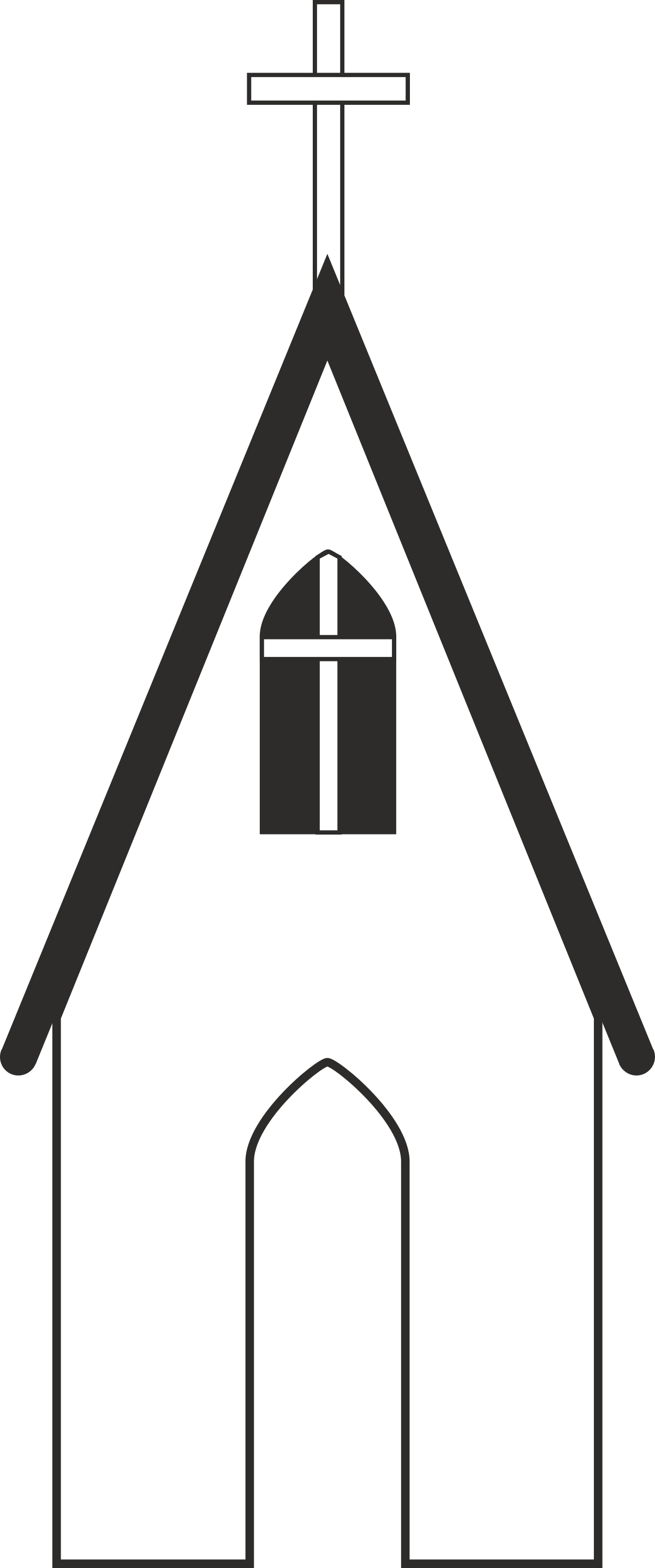 a church with a cross on the roof clip art png transparent Church with Cross on Roof - Elegant Clipart for Various Uses