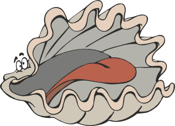 Cartoon Fish with Big Mouth Clipart - Colorful, Fun, and Playful Graphics