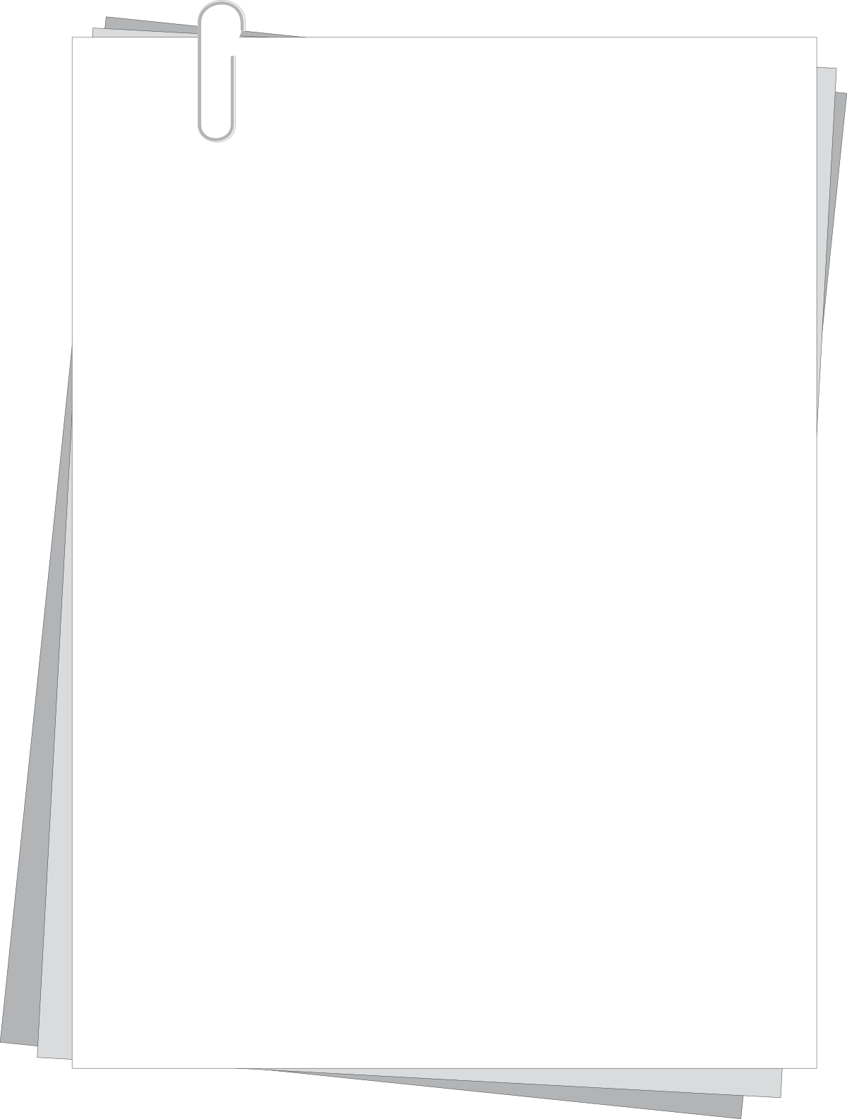 a white paper with a white paper clipart clip art png transparent Business Borders and Clipart: Professional Designs for Corel and More