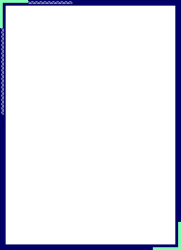 Black Square with White Border Clipart - Elegant Borders and Frames Design