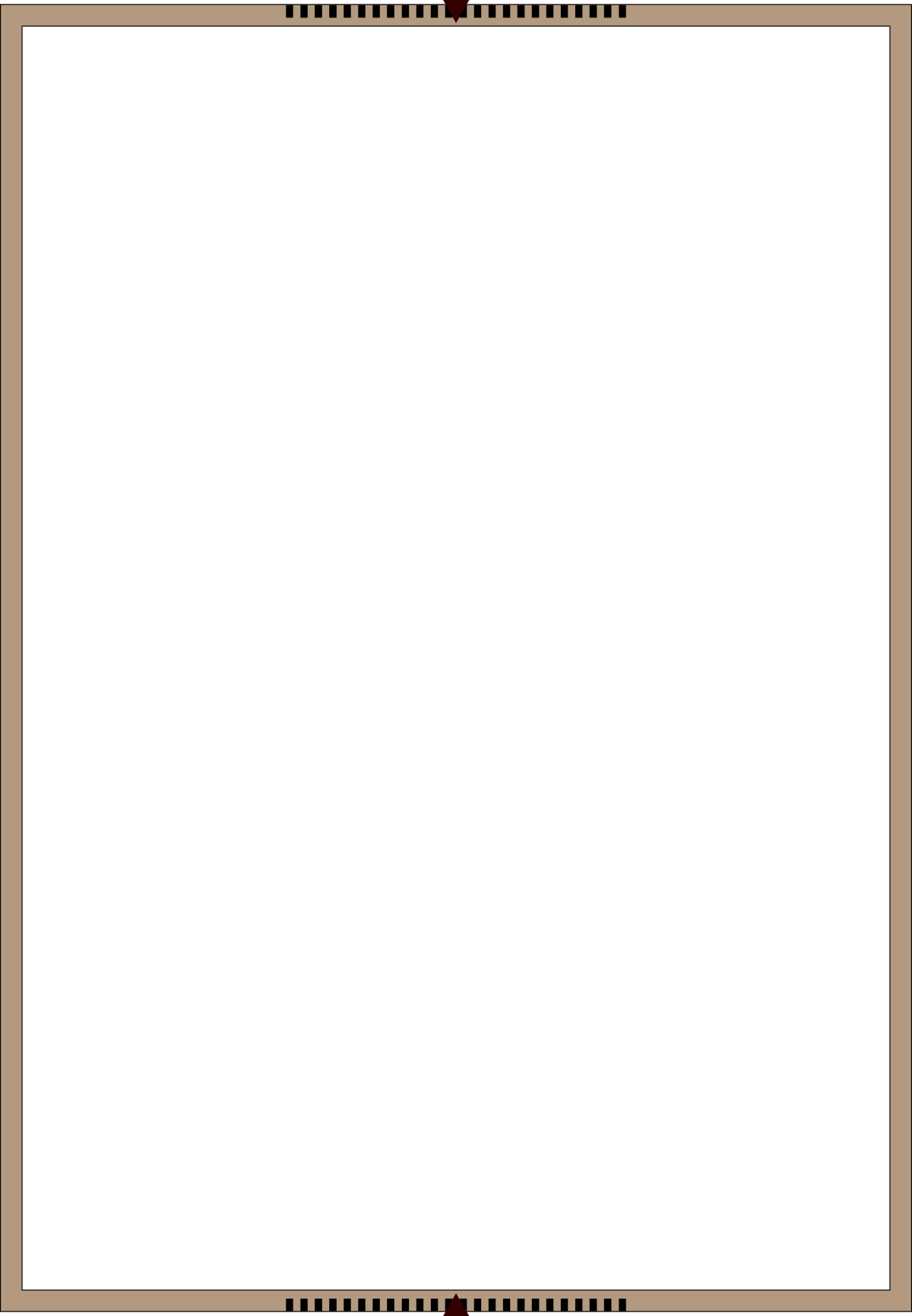 Elegant Black and Gold Frame Clipart - Decorative Borders and Classic Styles