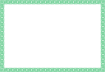 Celtic Pattern Square Frame Clipart - Intricate Borders for Creative Projects