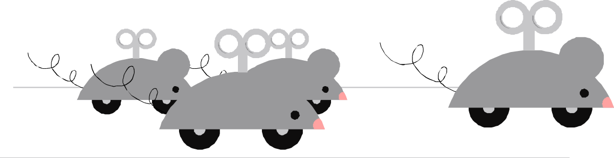 Scooters in Motion: Dynamic Clipart of People Riding
