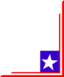 Texas Flag Clipart: Decorative Borders and Corners for Creative Designs
