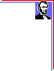 Abraham Lincoln Clipart - Free Borders and Corners for Creative Design