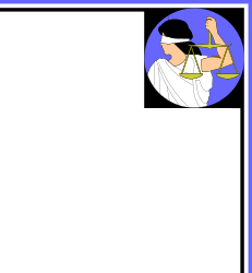 Man Holding a Scale Clipart - Creative Borders and Corners Design