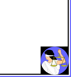 Man Holding Scale Clipart - Elegant Borders and Corners