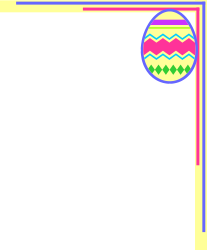 Easter Frame Clipart: Decorative Borders and Corners for Festive Designs
