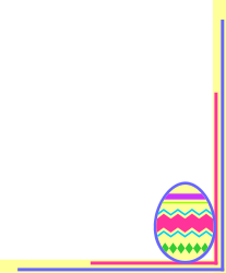 Easter Frame Clipart: Decorative Borders and Corners for Festive Designs
