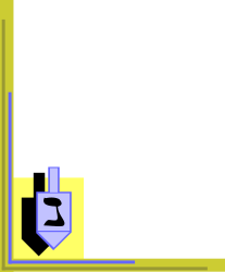 Water Well Diagram Clipart - Yellow Line Borders and Corners