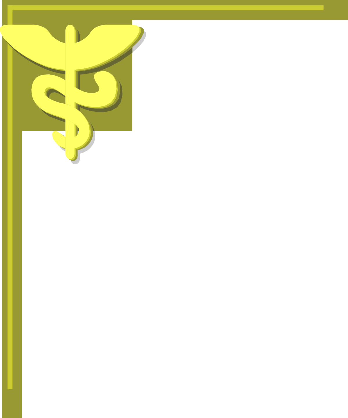 a yellow frame with a dragon on it clip art png transparent Dragon-Themed Yellow Frame Clipart: BORDERS & CORNERS