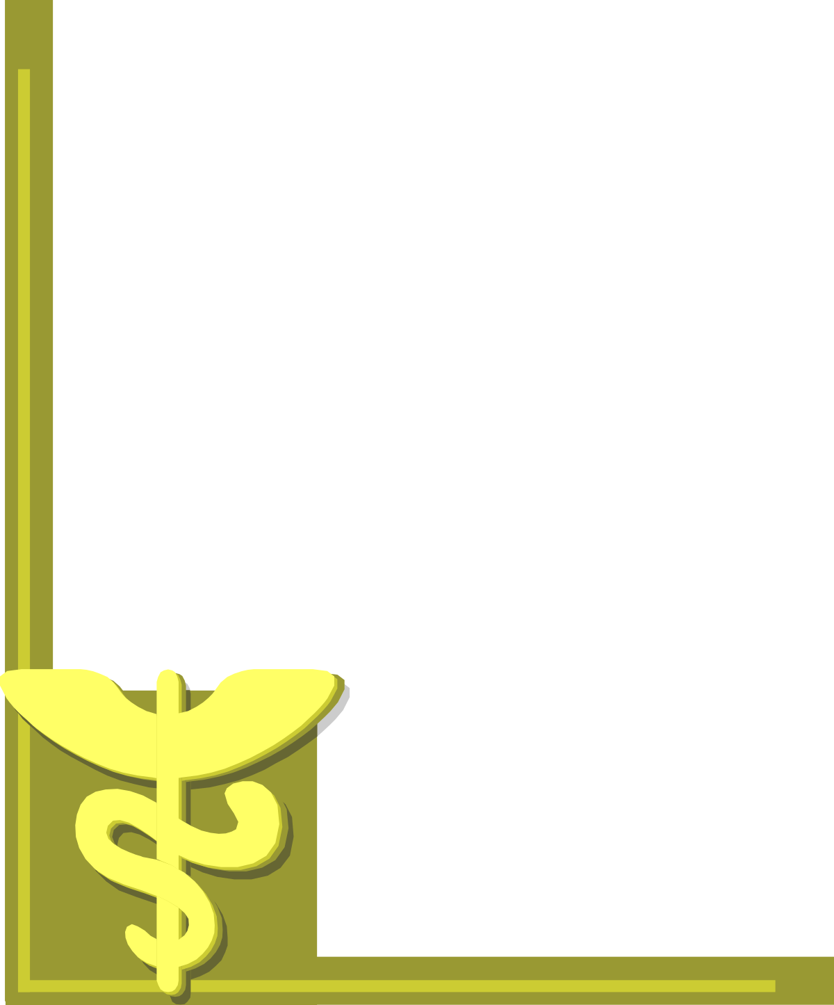 Dollar Symbol Frame Clipart - Decorative Borders and Corners