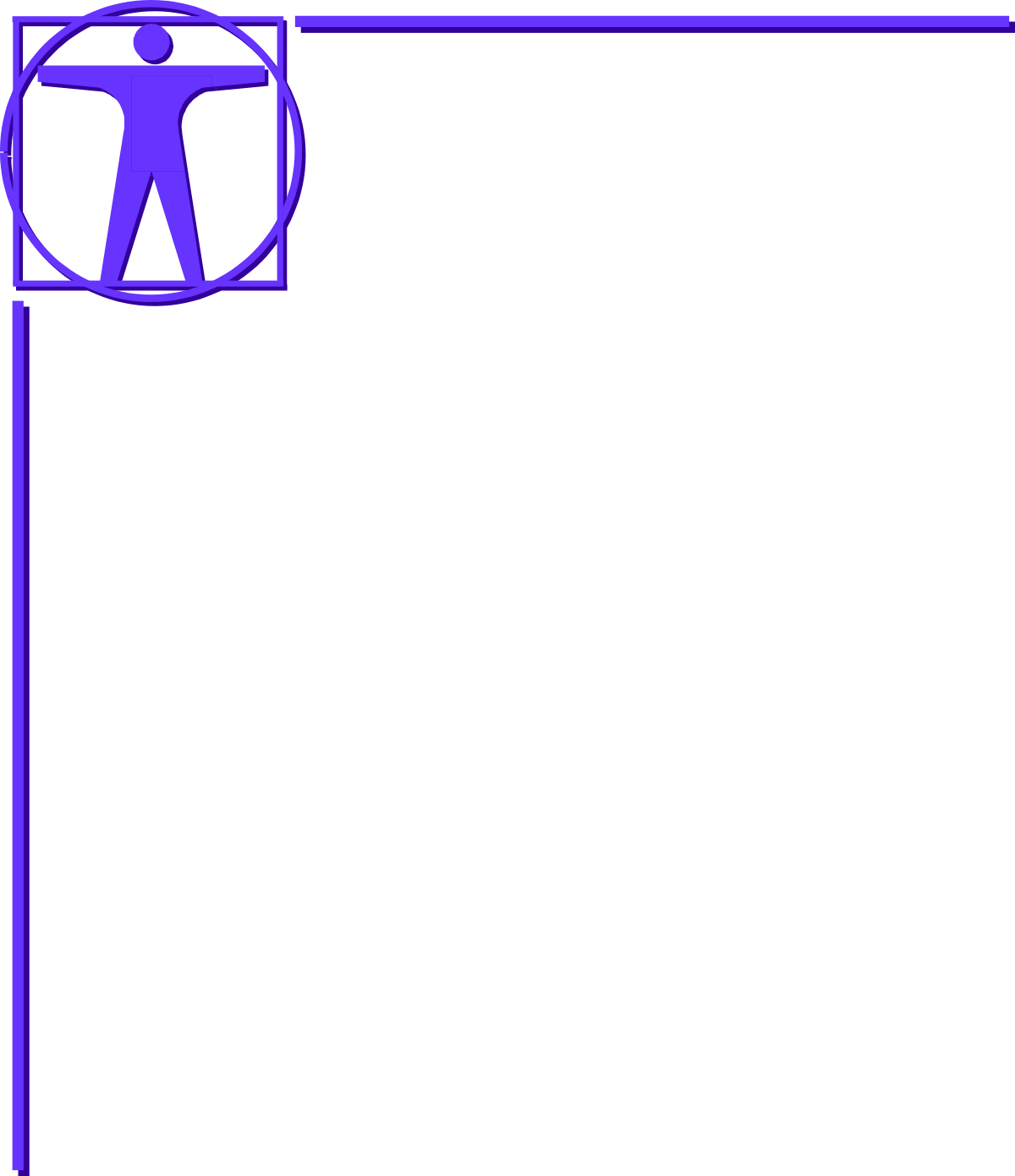 a purple frame with a man in the middle clip art png transparent Purple Frame Clipart with Man in Center - Decorative Borders and Corners