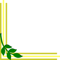 Green Vine Borders and Corners Clipart: Elegant Frame Designs