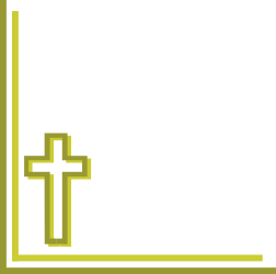 Cross in Square Frame Clipart - Decorative Borders and Corner Designs