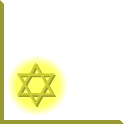 Star of David Clipart - Stylish Borders and Corners for Design