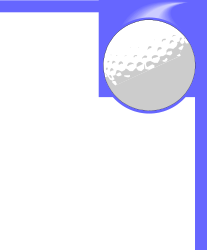 White Moon on Blue Background - Beautiful Clipart for Borders and Corners